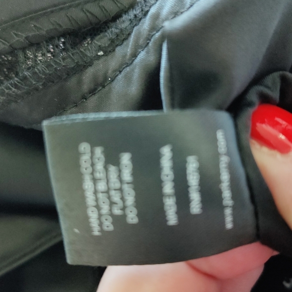 Black Sequin Puff Sleeve mini dress - Picture 12 of 12